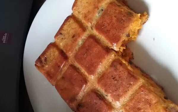 Tablette aux carottes et au chèvre