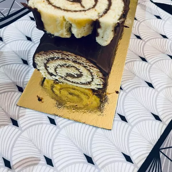 Bûche De Noël Choco/Noisette 