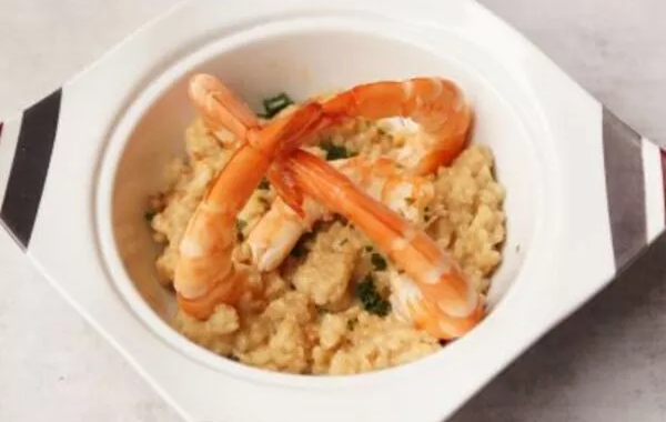 Risotto aux gambas à l'icookin