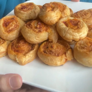 Roulé poivrons gruyère