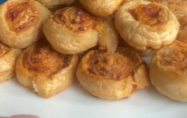 Roulé poivrons gruyère
