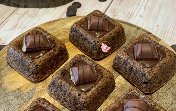 Moelleux noisette chocolat