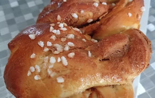 Brioche torsadé spéculoos