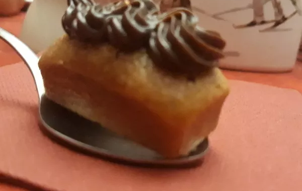 Mini cake façon snickers