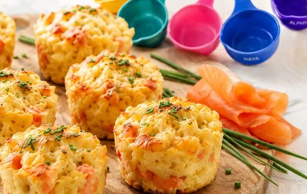 coquillettes gratinées au saumon