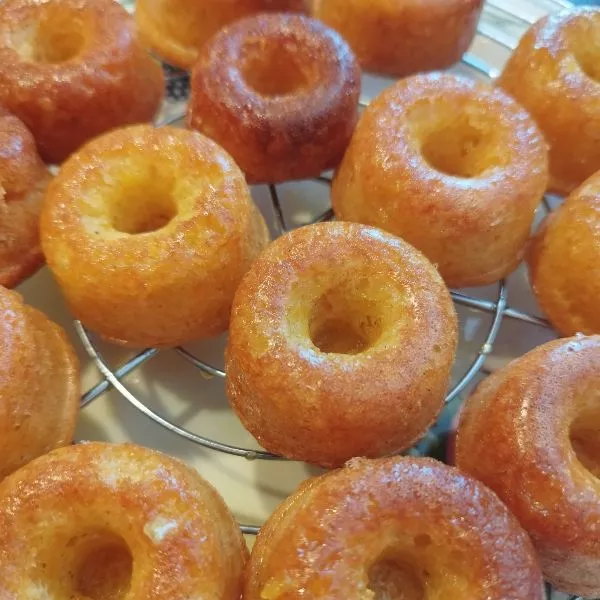 Mini savarins à l'orange