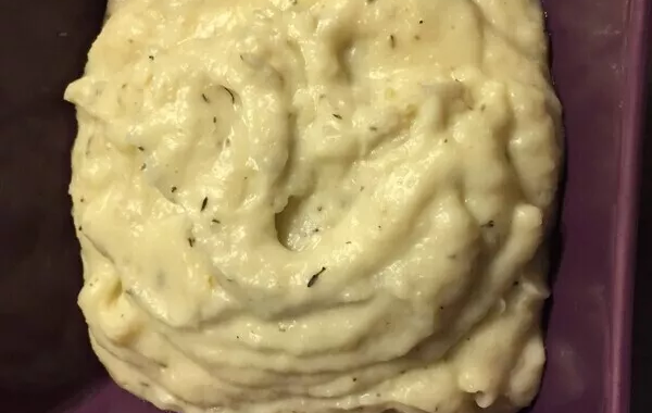 Purée de topinambour