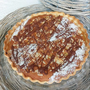 TARTY BISCUIT POIRE-AMANDE-CHOCOLAT