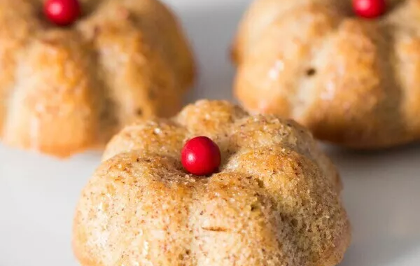 Petites charlottes amande-noisette sans farine