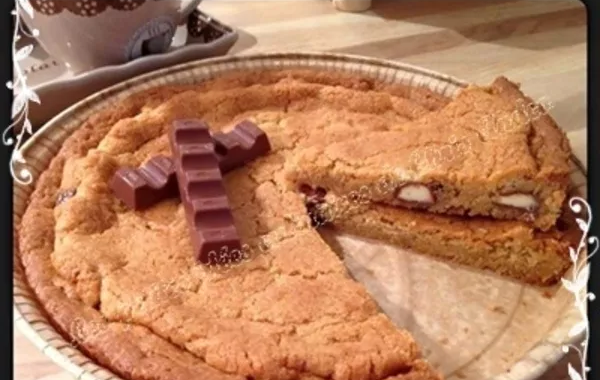 Cookies géant au Kinder
