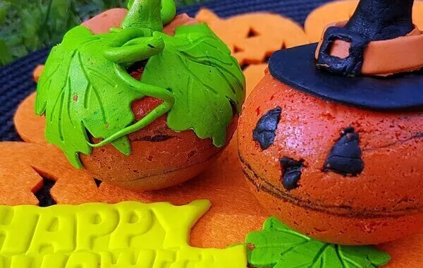 Citrouilles d'Halloween, Zebra Cake ball