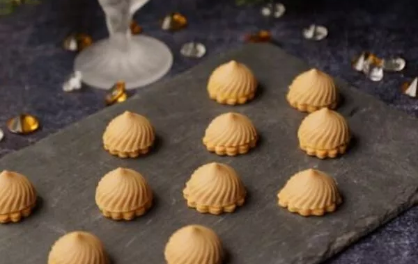 Tourbillons de foie gras sur feuilletés