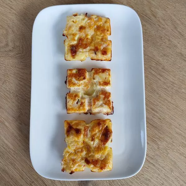 Carrés gourmands butternut/fromages