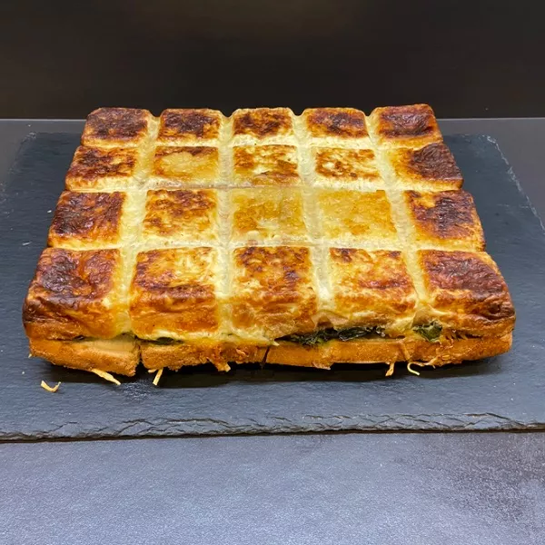 Croque épinards 