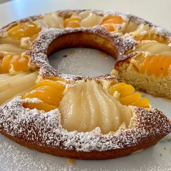 Couronne amandes et fruits