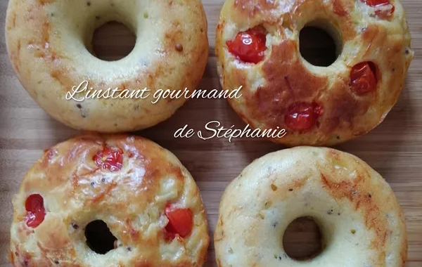 Cakes individuels oignons moutarde