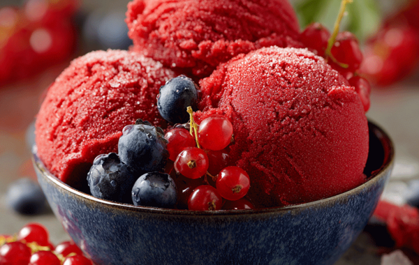 Sorbet fruits rouges