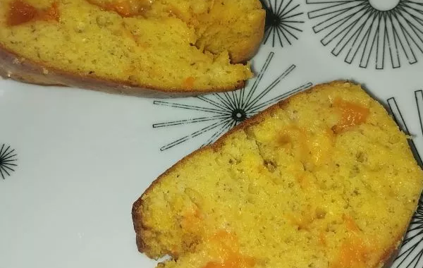 Cake abricot noisette