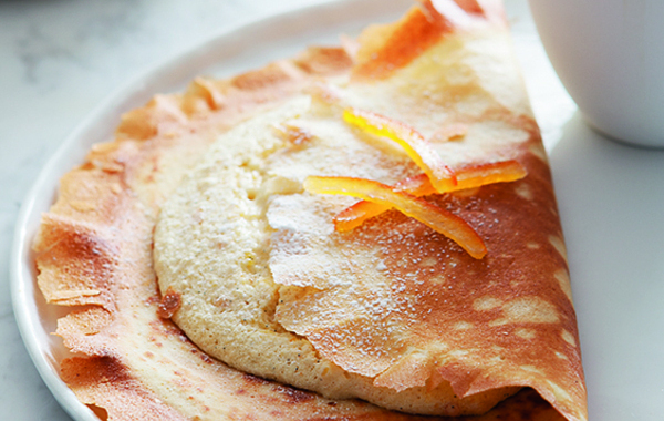 Crêpes soufflées à l'orange