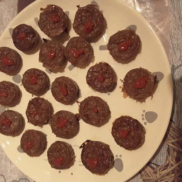 Petits pâtés de légumes à la châtaigne sans gluten