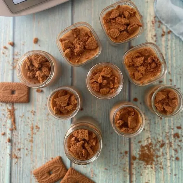Crème dessert au spéculoos
