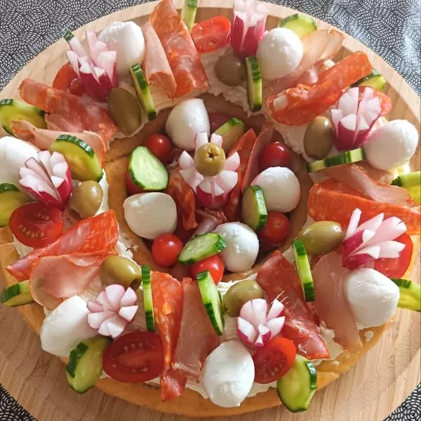 Tarte de la terre à partager