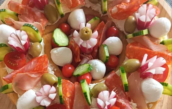 Tarte de la terre à partager