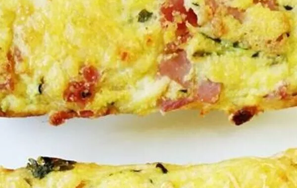 CAKES COURGETTES JAMBON BASILIC POLENTA SANS GLUTEN