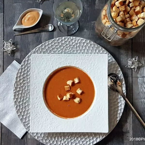 Bisque de poissons (soupe anti-gaspi)