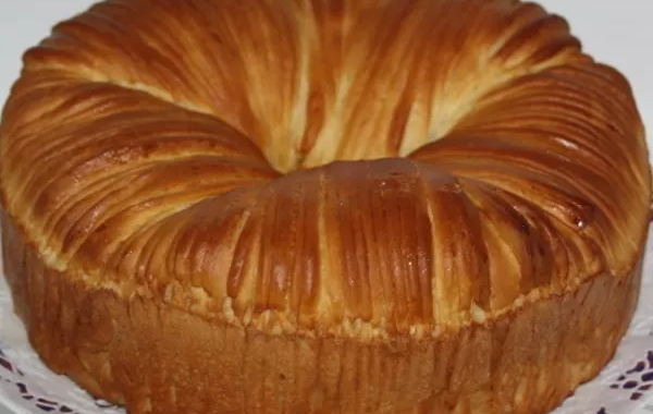Brioche pelote de laine fourrée aux éclats de chocolat