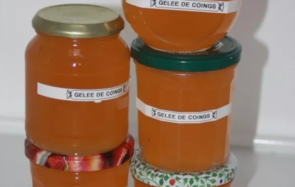 Gelée de coings sans cook'in