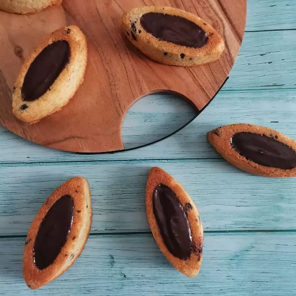 Barquette pépite & ganache chocolat 