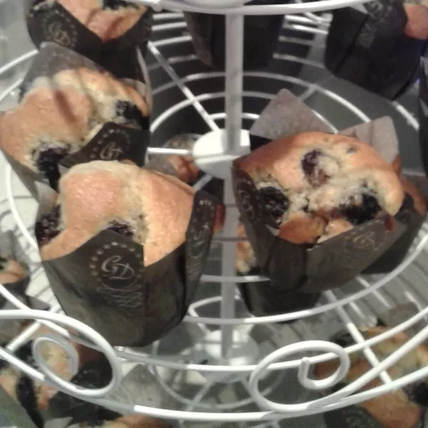 Mini-muffins aux mûres