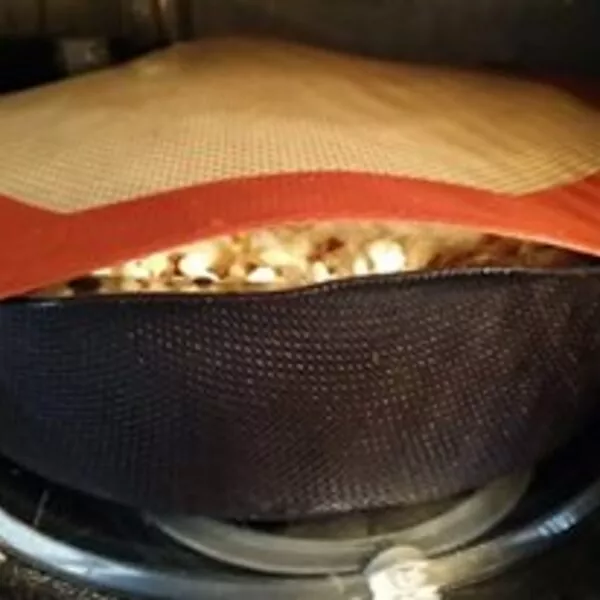 Pop corn au caramel au micro-ondes
