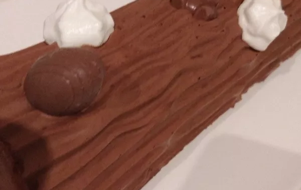 buche chocolat biscuit feuillantine