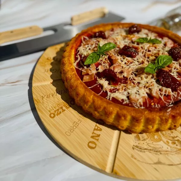 Pizza renversée
