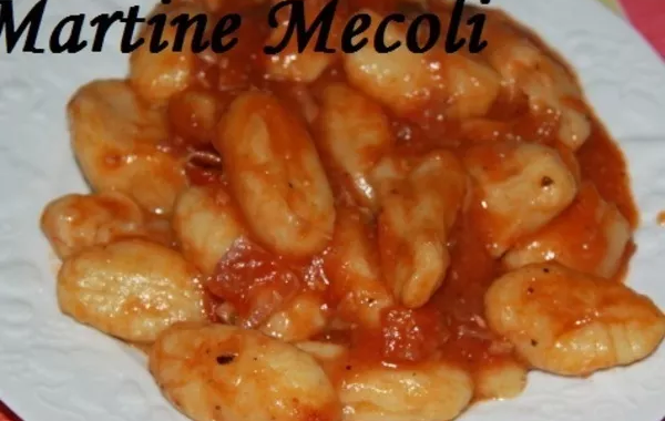 Gnocchi all'amatriciana