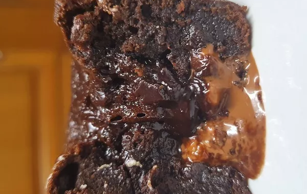 Muffin coulant caramel