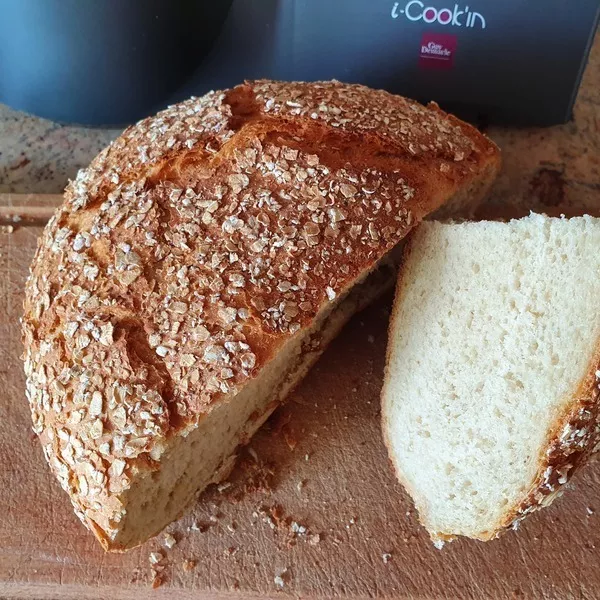 Pain cocotte aux flocons d'avoine de Babou
