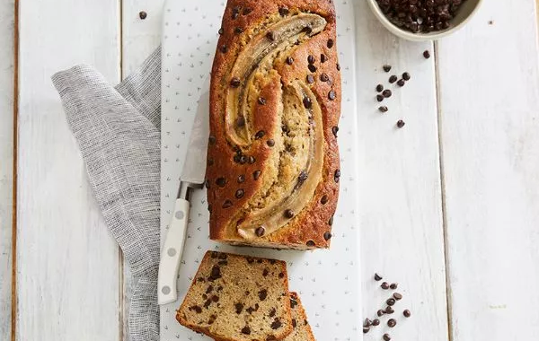 Banana bread aux pépites de chocolat