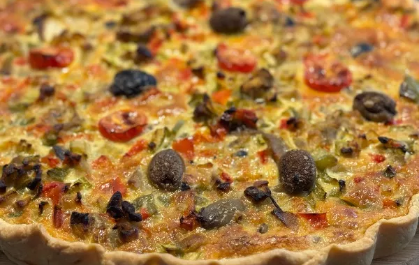 Tarte aux légumes du soleil