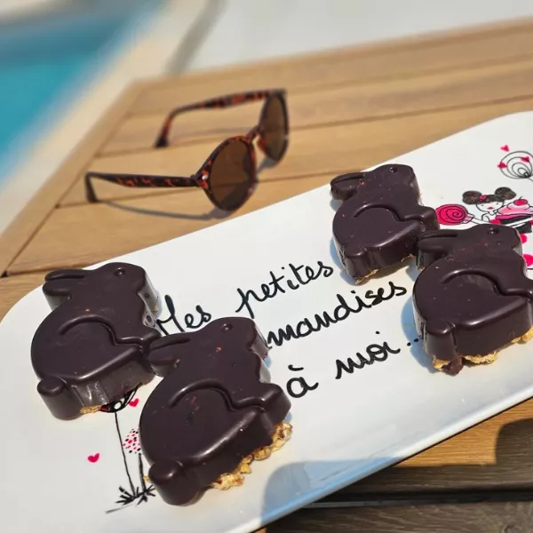 🐰 Barres de céréales chocolatées pour enfants avec Les Chaudrons 