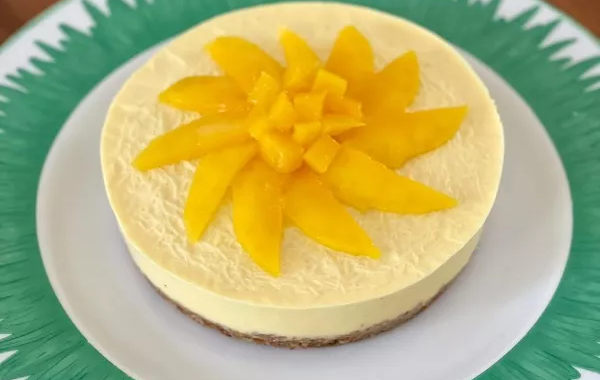 Cheesecake à la mangue