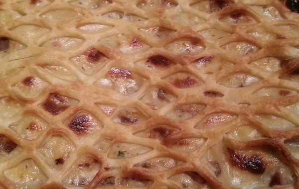 tourte au poulet ou dinde