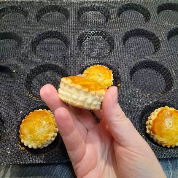 Mini galette des rois noisette chocolat