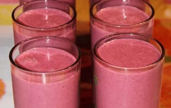 Smoothies au cassis