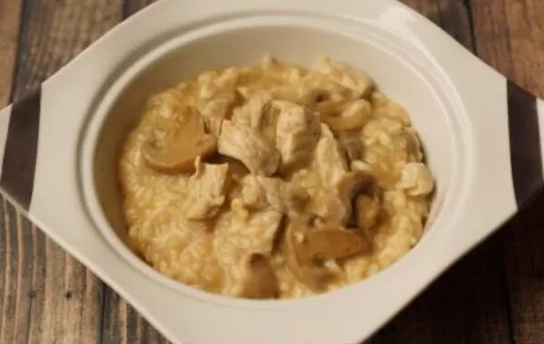 Risotto veau et champignons à l'i-cookin