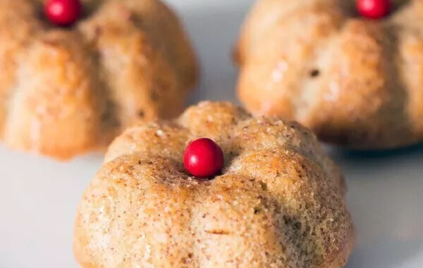 Petites charlottes amande-noisette sans farine