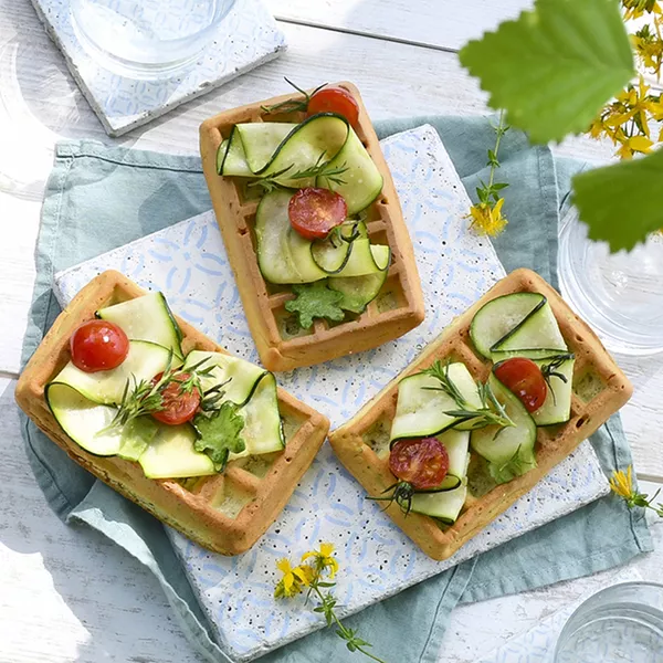 Gaufres à la courgette