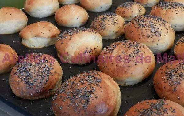 Petits pains briochés apéritifs
